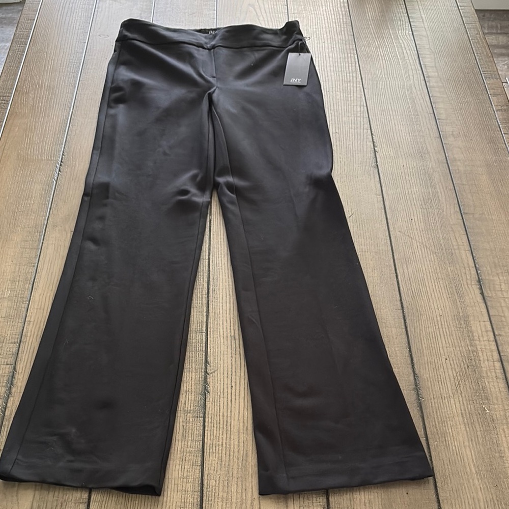 Jones New York Black slip on Boot Cut Pants